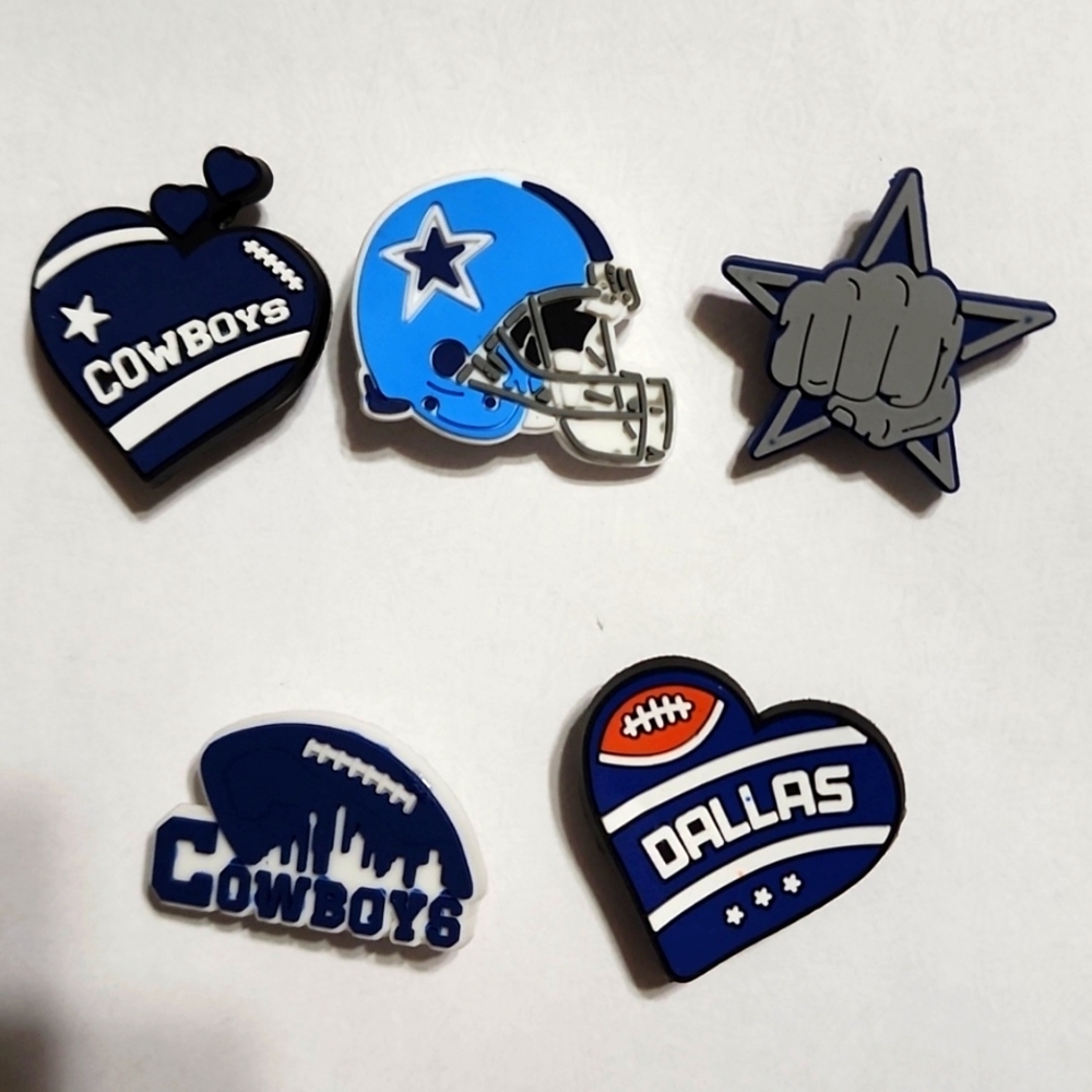 Dallas Cowboys Jibbitz Set